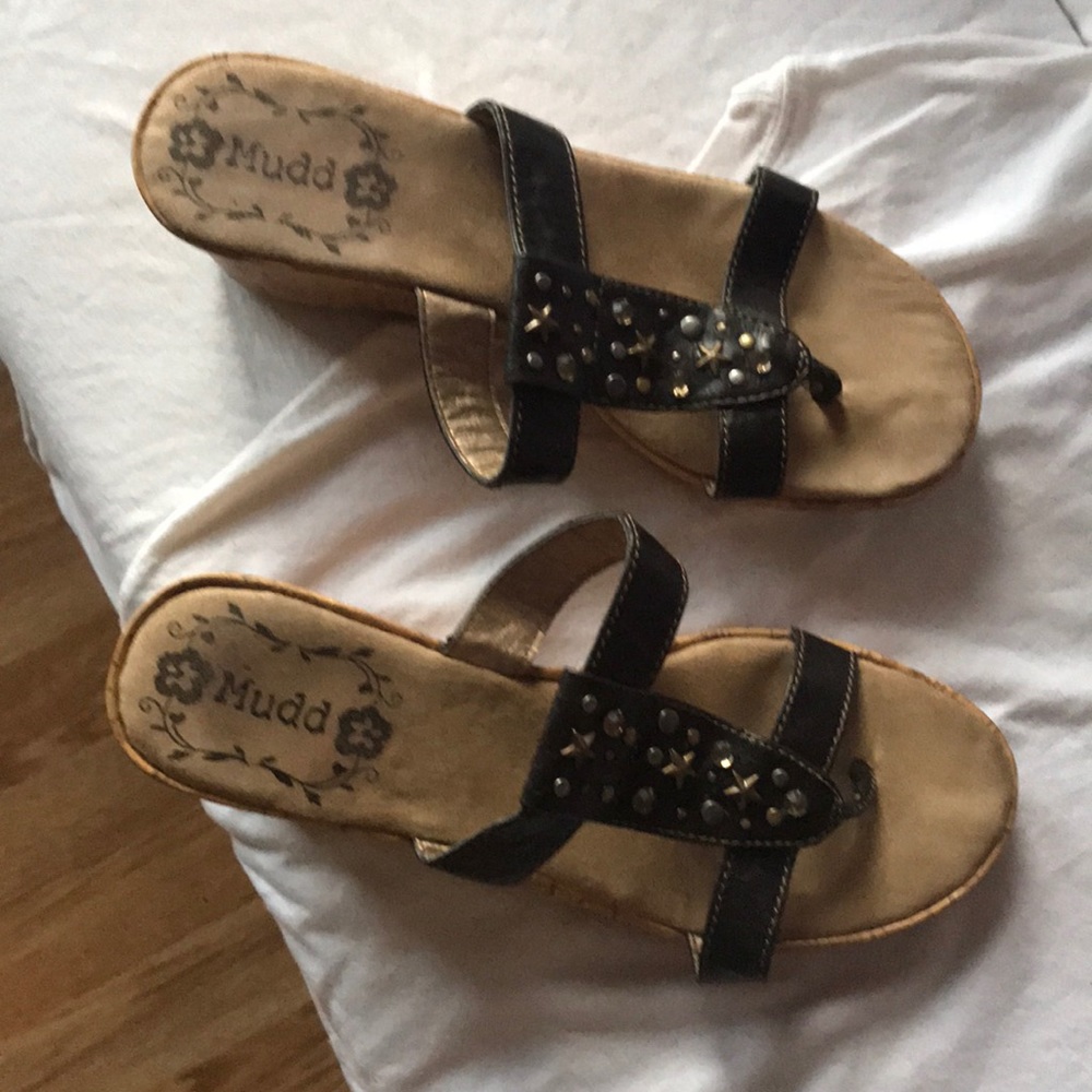 Worn 1x awesome Mudd bling Platform heels!!